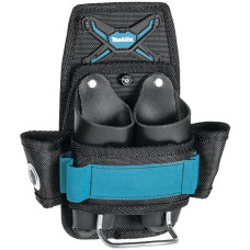 Makita Hammer- und Werkzeughalterung E-05228(schwarz/blau, für Werkzeuggürtel oder Arbeitshose)