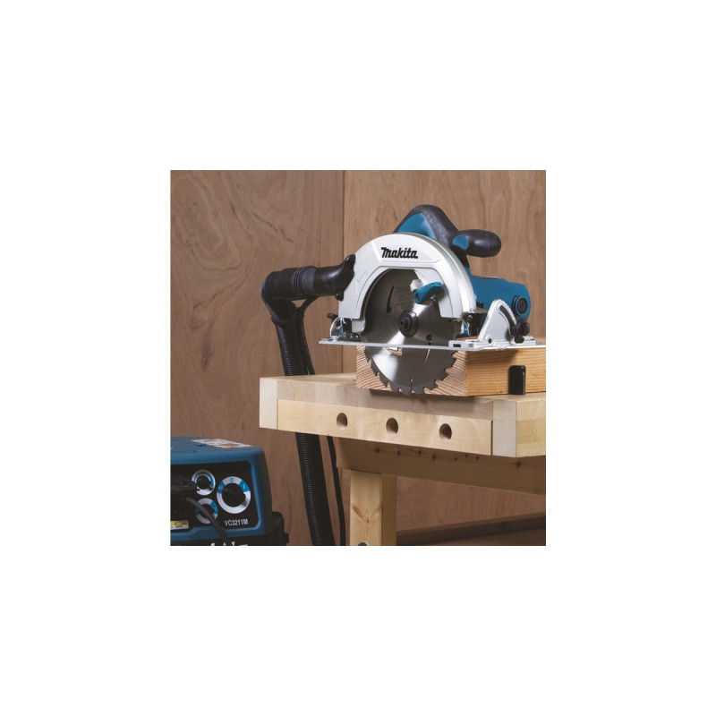 Makita Handkreissäge HS7601J, 66mm(blau/schwarz, 1.200 Watt, MAKPAC Gr.4)