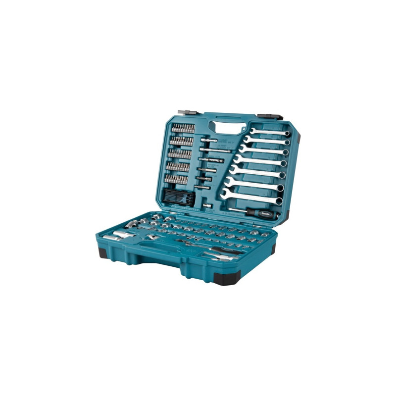 Makita Handwerkzeug-Set E-06616, 120-teilig(inkl. Umschalt-Knarre 3/8