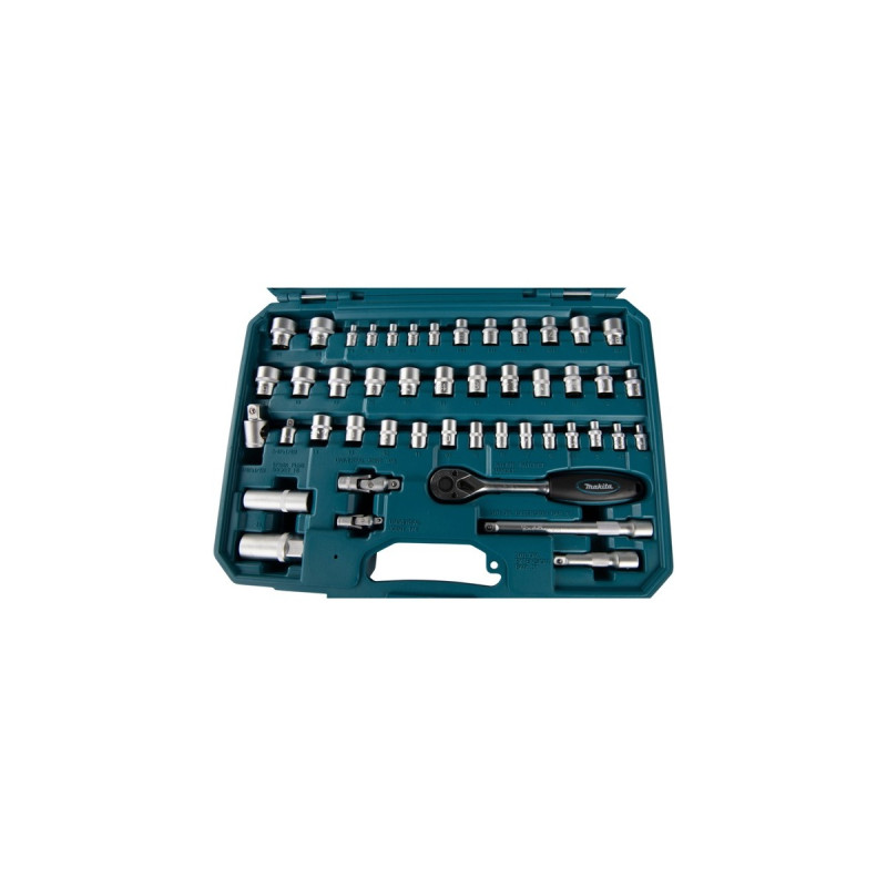 Makita Handwerkzeug-Set E-06616, 120-teilig(inkl. Umschalt-Knarre 3/8