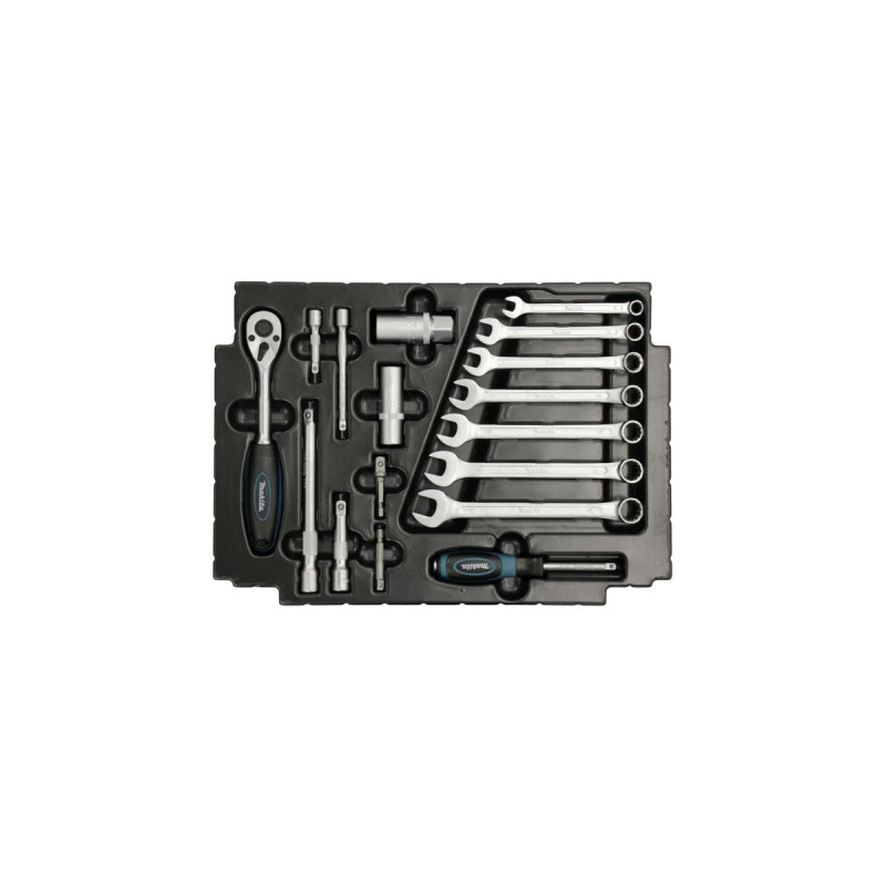 Makita Handwerkzeug-Set E-08713, 120-teilig(inkl. Umschalt-Knarre 3/8