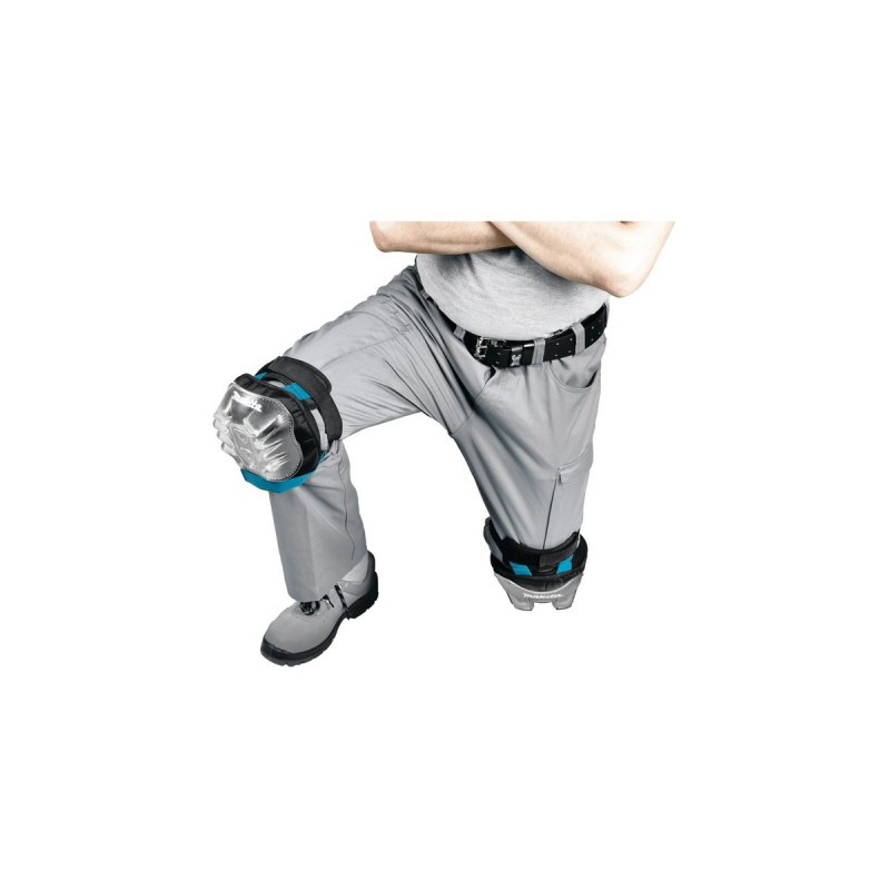Makita Knieschutz E-05658(schwarz/türkis)