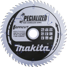 Makita Kreissägeblatt EFFICUT B-57336, Ø 165mm, 56Z(Bohrung 20mm, für Akku-Sägen)
