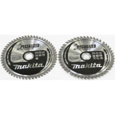 Makita Kreissägeblatt-Satz B-49395, Ø 165mm, 56Z / 48Z(2-teilig, Bohrung 20mm)