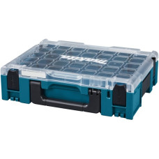 Makita MAKPAC-Organizer 191X84-4, Koffer(blau/transparent, ohne Boxeinsätze)