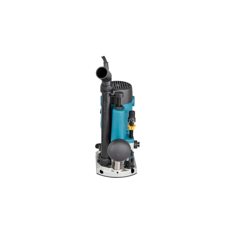 Makita Oberfräse RP1111CJFA(blau/schwarz, 1.100 Watt, MAKPAC Gr.3, inkl. 12-teiliges Fräser-Set)