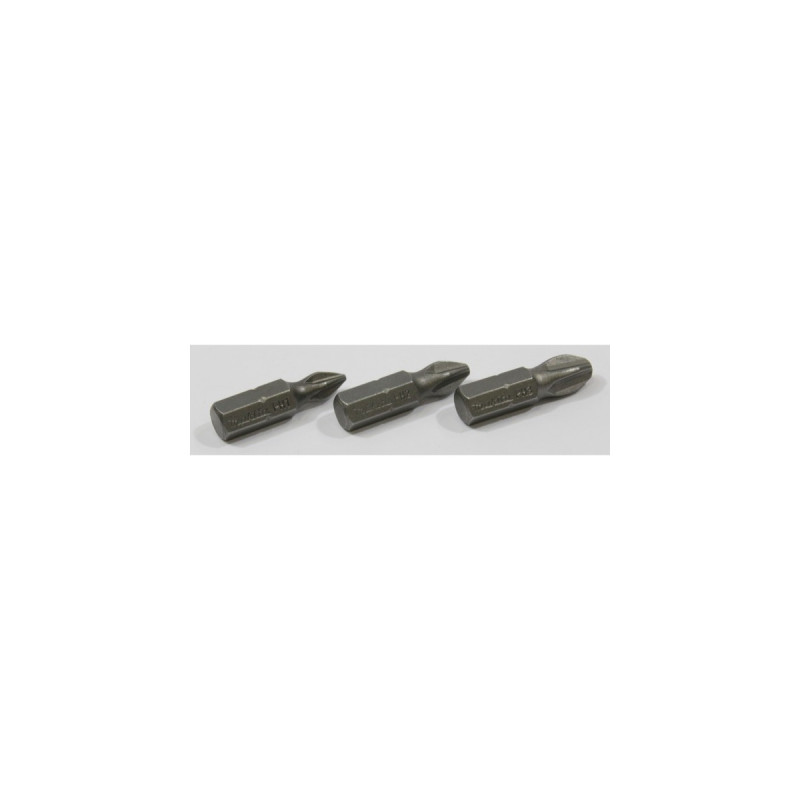 Makita PH Bit-Set B-24511, 3-teilig, Bit-Satz(25mm)