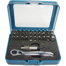 Makita Ratschen- und Bit-Set 32-teilig, Knarre
