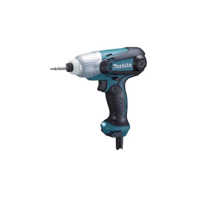 Makita Schlagschrauber TD0101FJ, 100Nm(blau/schwarz, 230 Watt, in MAKPAC Gr.1)