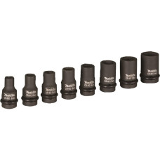 Makita Steckschlüssel-Satz 1/2", 9-teilig(blau/schwarz)