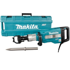 Makita Stemmhammer HM1512, 28mm / 1.1/8" Sechskant, Meißelhammer(blau/schwarz, 1.850 Watt, Koffer)