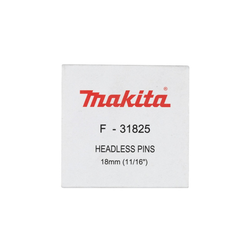 Makita Stifte F-31825, für Pintacker, 0,6 x 18mm, Nagel(10.000 Stück)