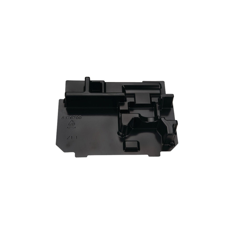Makita Tiefziehteil 837670-0, Einlage für DTD / DTS / DTW / BTD(schwarz, für MAKPAC Gr. 2)