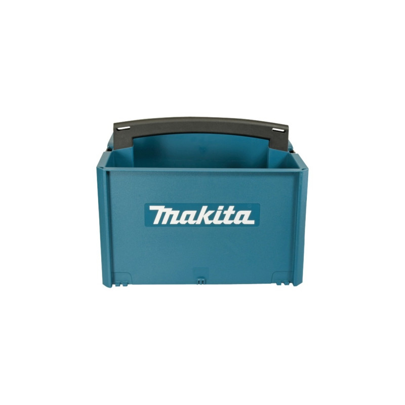 Makita Toolbox Gr. 2, Werkzeugkiste(blau, stapelbarer Werkzeug-Tragekasten)