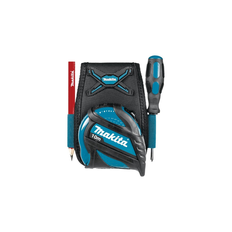 Makita Universal-Halter E-05256, für Werkzeuggürtel(schwarz/blau)