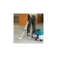 Makita VC005GLZ, Bodenstaubsauger(blau/grau, ohne Akkus und Ladegerät)