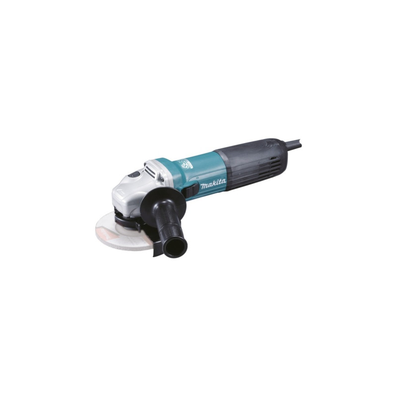 Makita Winkelschleifer GA5040RZ1, 125mm(blau/schwarz, 1.100 Watt, ohne Superflansch)