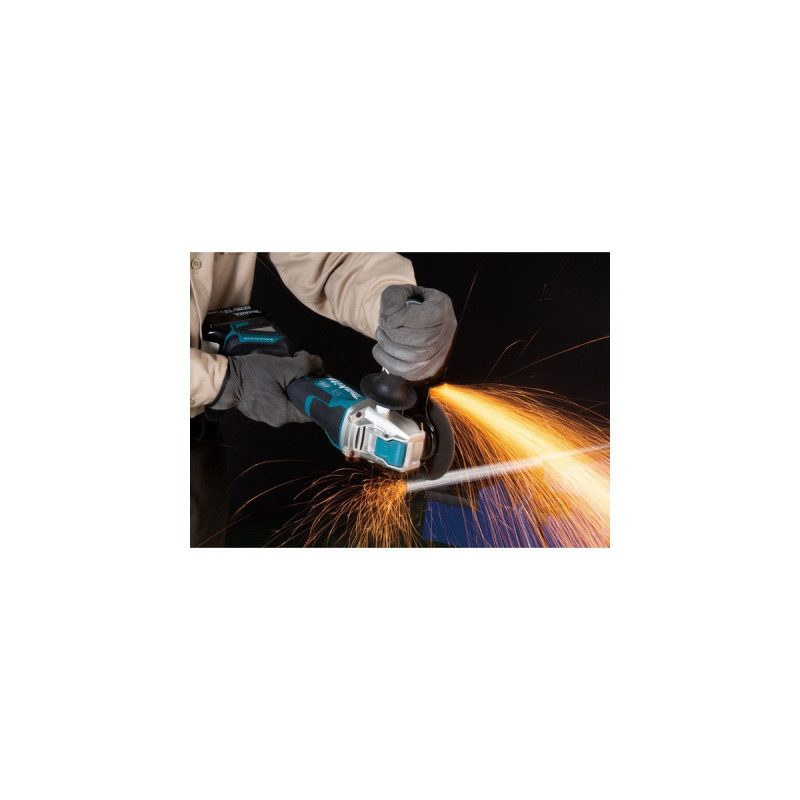 Makita X-LOCK Akku-Winkelschleifer DGA520ZX1, 18Volt(blau/schwarz, ohne Akku und Ladegerät)