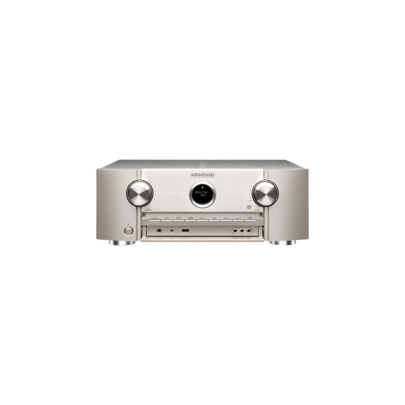Marantz SR6015, AV-Receiver(silber/gold, Dolby Atmos, WLAN, Bluetooth)