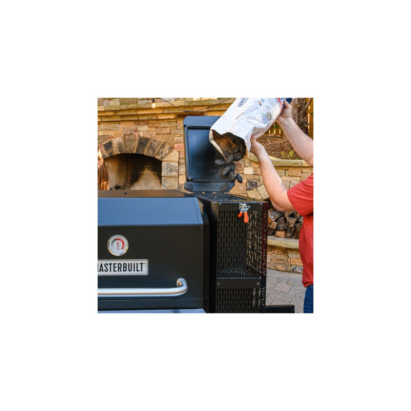 Masterbuilt Holzkohlegrill + Smoker Gravity 800(schwarz)