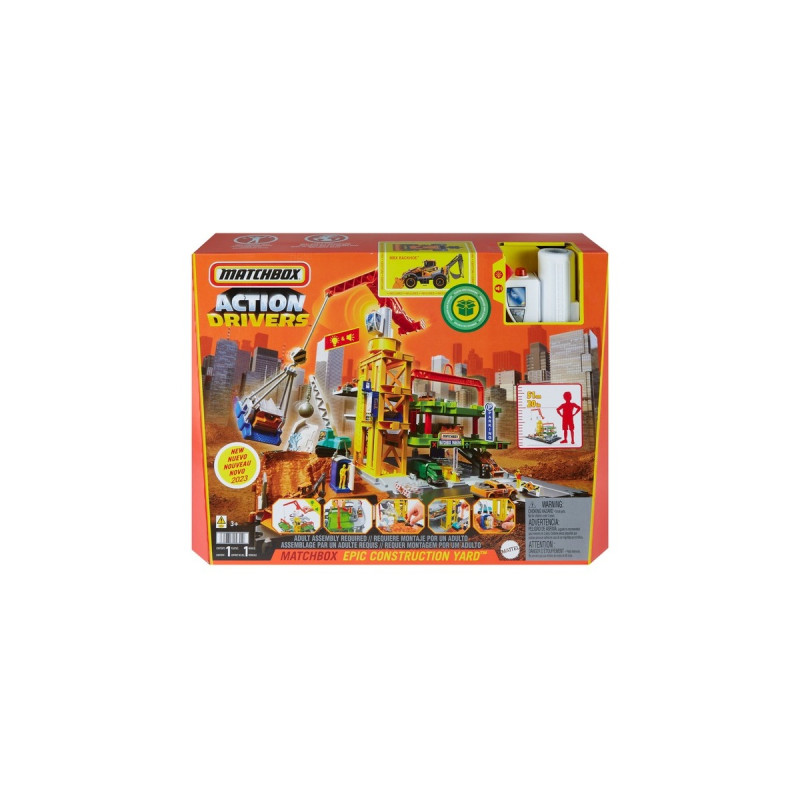 Matchbox Action Drivers Riesen Baustelle Spielset, Spielgebäude