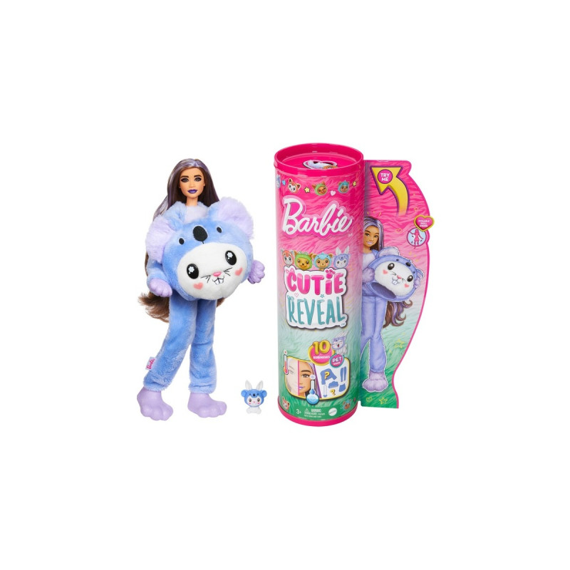 Mattel Barbie Cutie Reveal Costume Cuties Serie - Bunny in Koala, Puppe