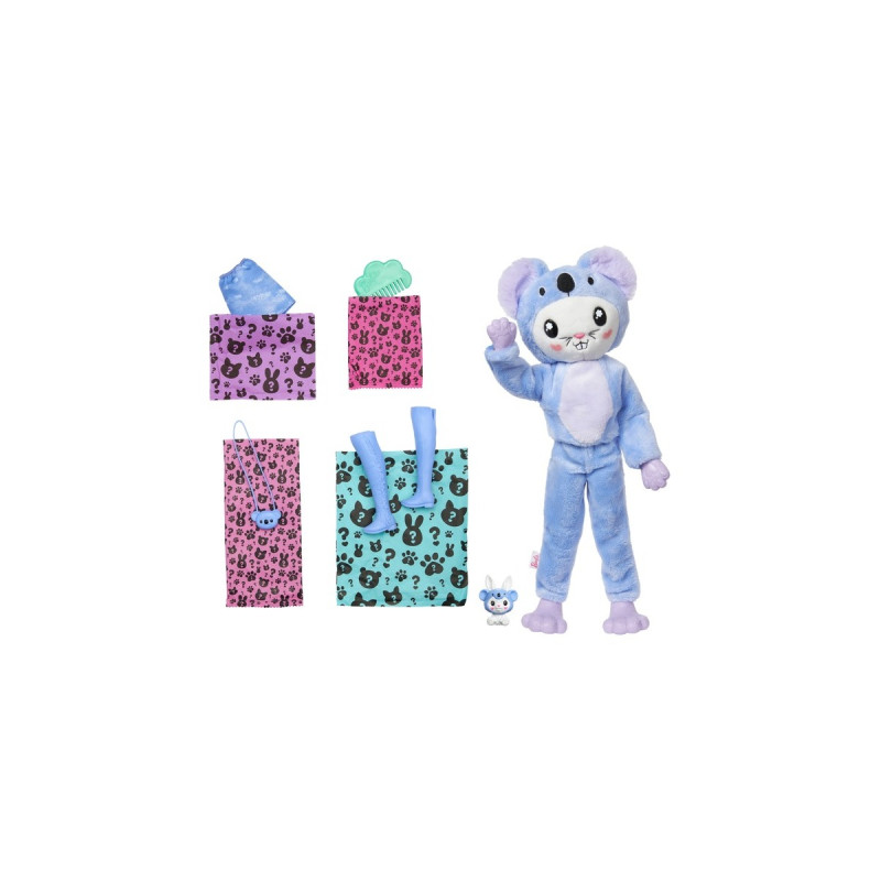 Mattel Barbie Cutie Reveal Costume Cuties Serie - Bunny in Koala, Puppe