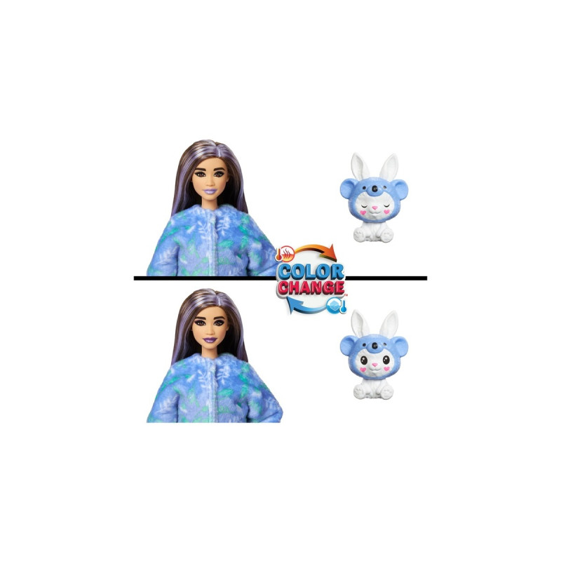 Mattel Barbie Cutie Reveal Costume Cuties Serie - Bunny in Koala, Puppe
