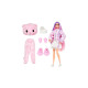 Mattel Barbie Cutie Reveal Cozy Cute Serie - Teddybär, Puppe