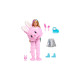 Mattel Barbie Cutie Reveal Puppe mit Hasen-Plüschkostüm und 10 Überraschungen