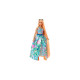 Mattel Barbie Extra Fancy Puppe im blauen Kleid mit Blumenmuster