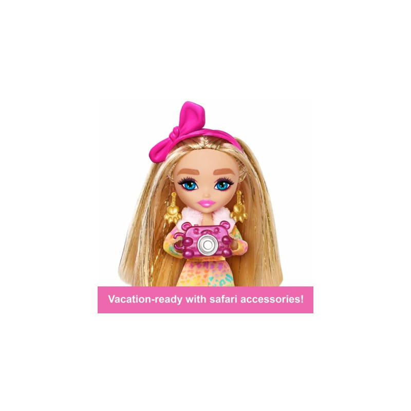 Mattel Barbie Extra Fly Mini-Puppe - Safari-Mode