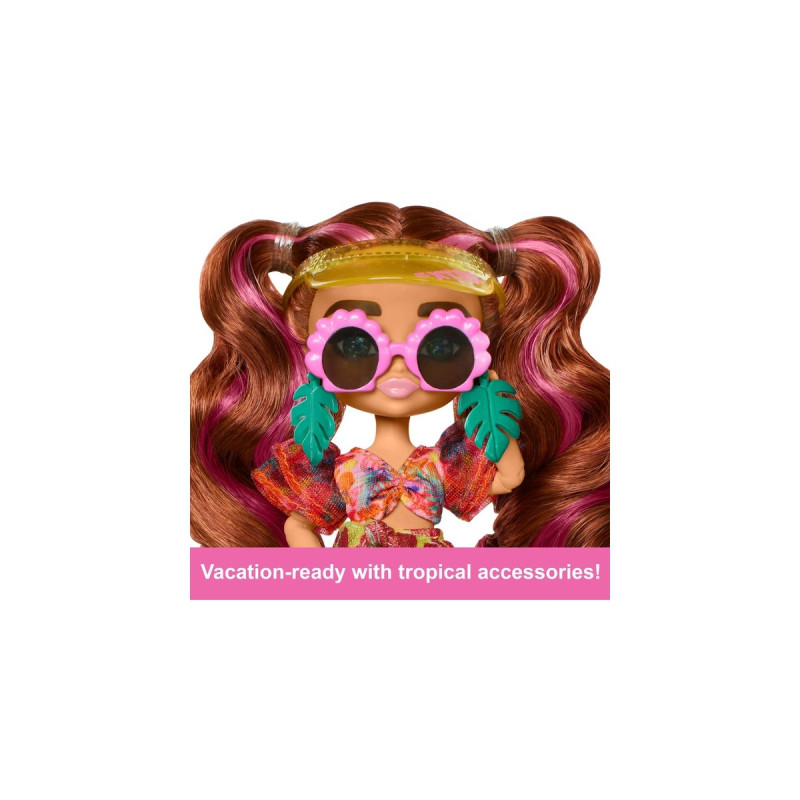 Mattel Barbie Extra Fly Mini-Puppe -Strandmode