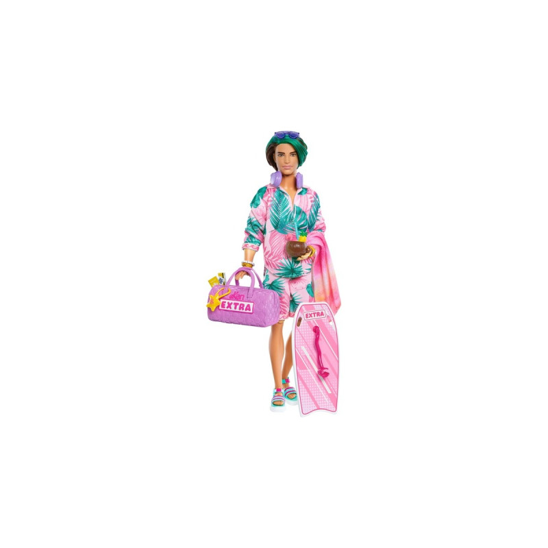 Mattel Barbie Extra Fly - Ken-Puppe mit Strandmode