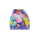 Mattel Barbie Extra Puppe 20 - lavendelfarbenes Haar/Schmetterlings-Haarspange