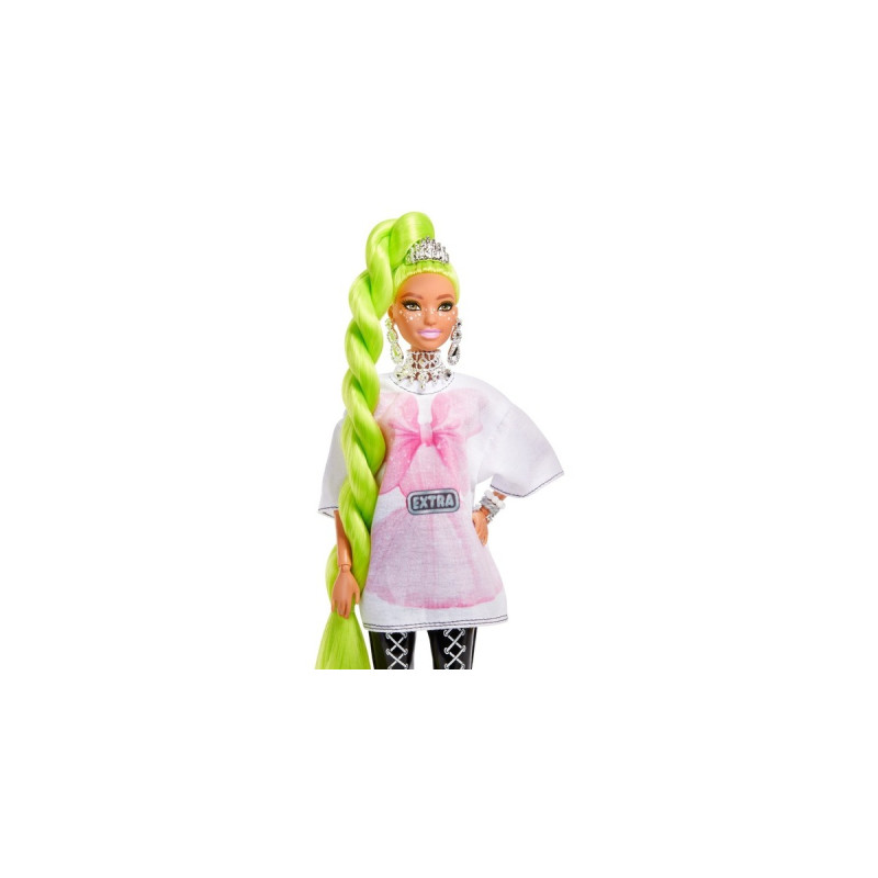 Mattel Barbie Extra Puppe Neongrünes Haar