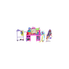 Mattel Barbie Extra Spielset mit Puppe und Stylingtisch