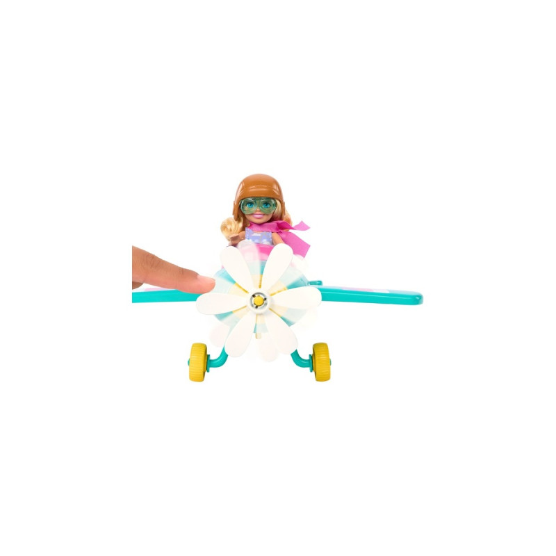 Mattel Barbie Family & Friends New Chelsea Can Be Plane, Puppe