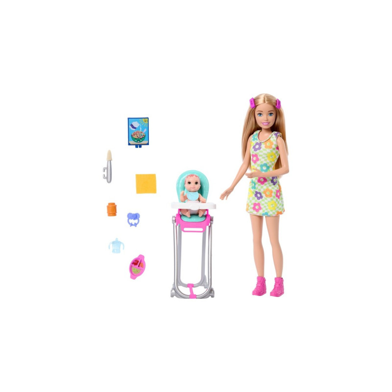 Mattel Barbie Family & Friends New Skipper Babysitters Inc. Spielset, Puppe