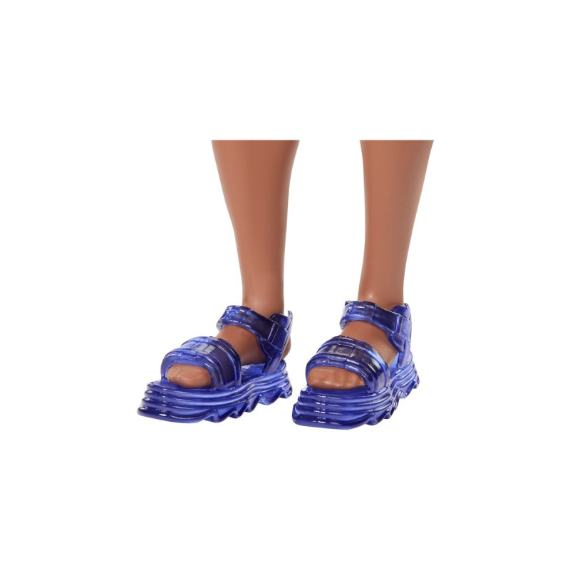 Mattel Barbie Fashionista Ken-Puppe mit rotem und orangenem Hemd