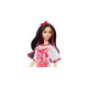 Mattel Barbie Fashionistas-Puppe mit weißem T-Shirt-Kleid