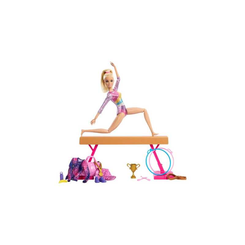 Mattel Barbie Karrieren Refresh Gymnastics Spielset, Puppe