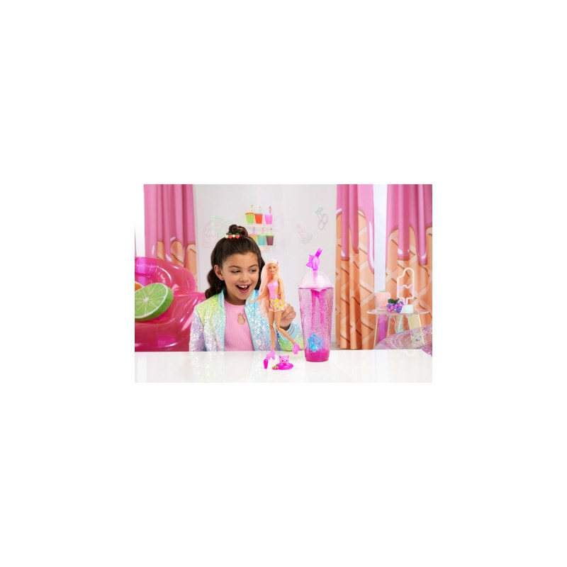 Mattel Barbie Pop! Reveal Juicy Fruits - Erdbeerlimonade, Puppe