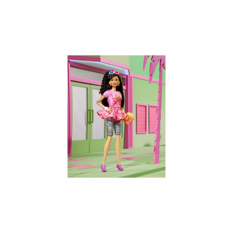 Mattel Barbie Rewind 80er Retro-Serie - Filmabend-Puppe