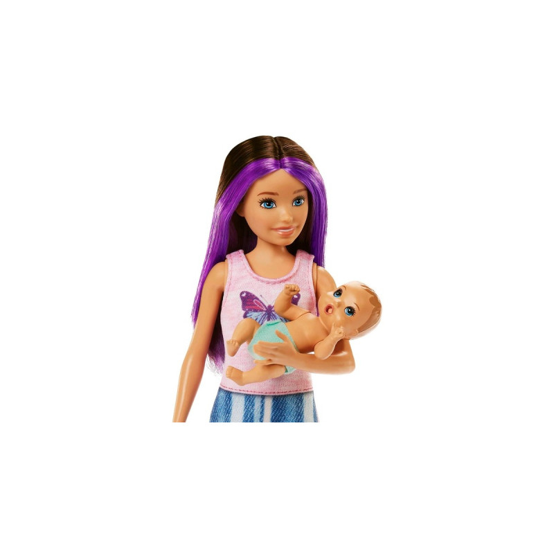 Mattel Barbie Skipper Babysitters Inc. Sleepy Baby Skipper, Puppe