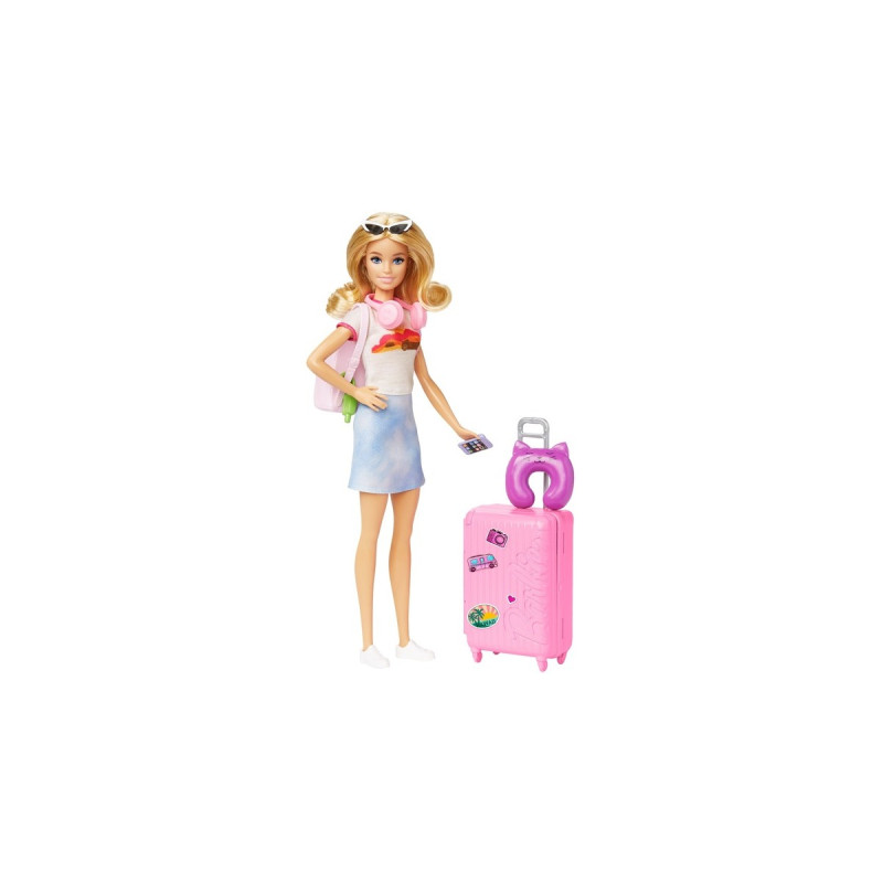 Mattel Barbie Travel Barbie, Puppe