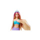 Mattel Barbie Zauberlicht Meerjungfrau Malibu Puppe