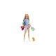 Mattel Barbie “It takes two! Camping” Spielset mit Malibu Puppe, Hündchen und Accessoires