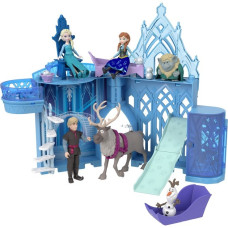 Mattel Disney Die Eiskönigin Steck- und Stapelschlösser: Elsas Eispalast, Spielgebäude
