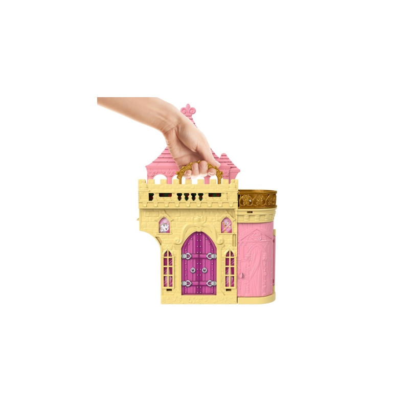Mattel Disney Prinzessin Belle´s Magical Surprise Castle Playset, Spielgebäude